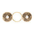 Embrace Fashion Fastener - Gold Six Point Flower